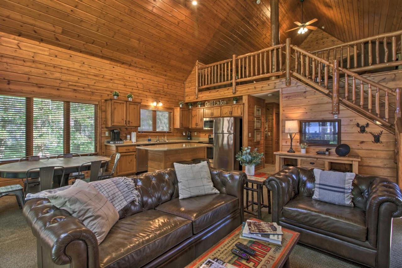 Alluring Nisswa Cabin On Gull Lake With Fireplace! Bagian luar foto