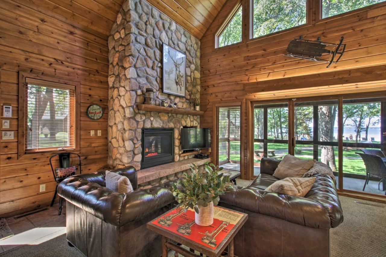Alluring Nisswa Cabin On Gull Lake With Fireplace! Bagian luar foto