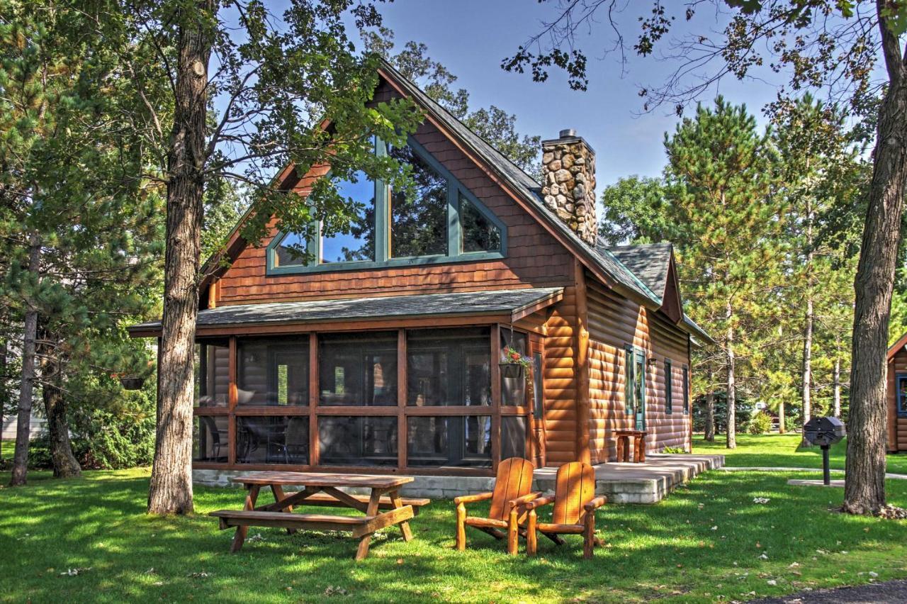 Alluring Nisswa Cabin On Gull Lake With Fireplace! Bagian luar foto